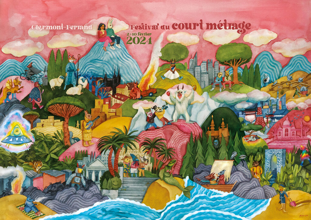 BPAURA, au cœur du cinéma en région ! 🎥

Du 2 au 10 février 2024, découvrez et participez au Festival international du court-métrage de Clermont-Ferrand. ✨🙌

La programmation de l’édition 2024 👉 static.shortfilmwire.com/CSSC/2024/💻

Illustration : Stacey Rozich 👩🎨

#ClermontFF24