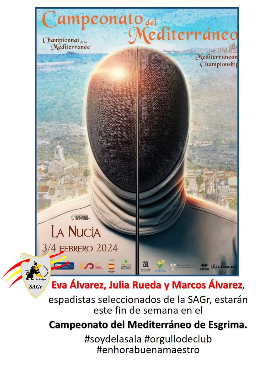 Está clasificado es el resultado del entrenamiento diario, del esfuerzo de estos chicos y sin duda de la confianza y el trabajo de nuestro Maestro de Armas. Enhorabuena chicos, enhorabuena Maestro! #soydelasala #orgullodeclub #engorabuenamaestro