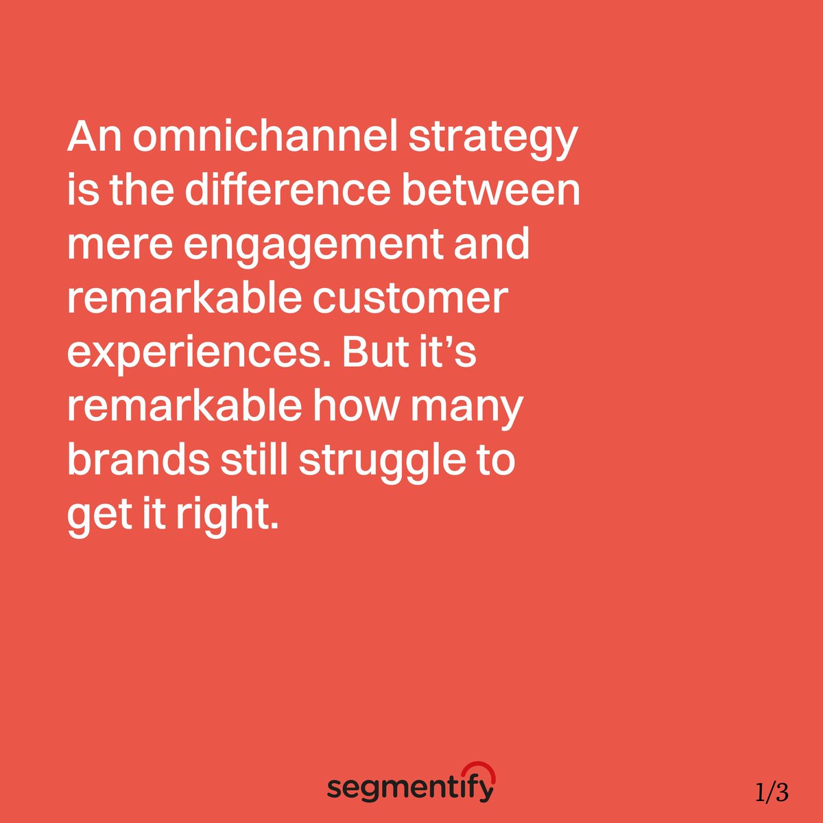 Segmentify tweet media