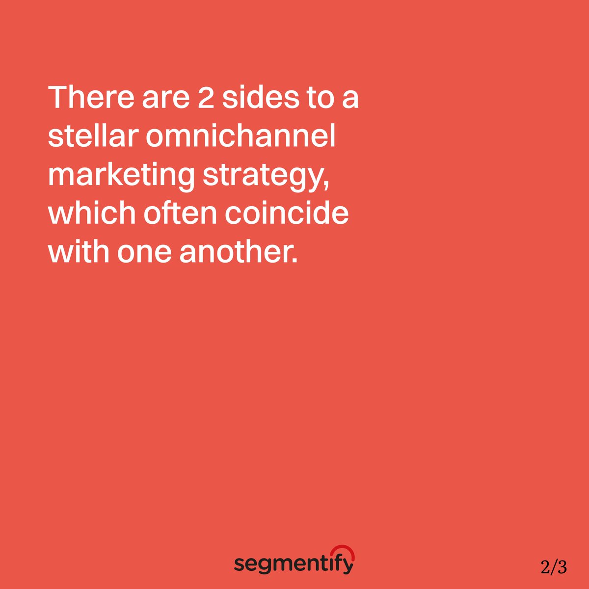 Segmentify tweet media