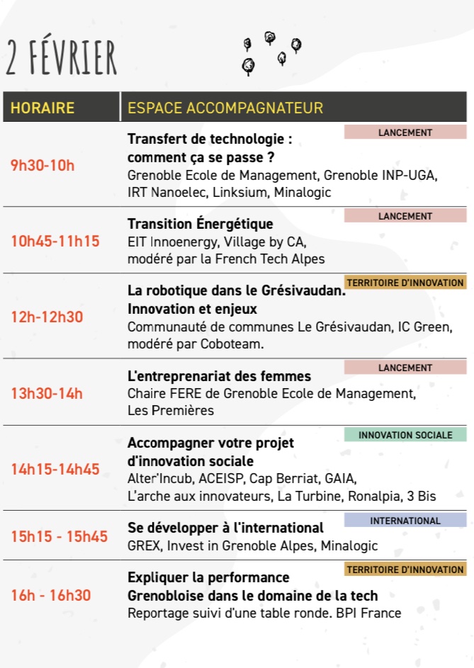 Ouverture des portes pour la 2ème journée de #iForum2024 ! 

👉Retrouvez <a href="/Grenoble_EM/">Grenoble EM</a> @GrenobleINP , l’IRT Nanoelec, @LINKSIUM_ et @Minalogic dès maintenant pour tout connaître sur le transfert de #technologie. 

#Techandfest #innovation #Startup