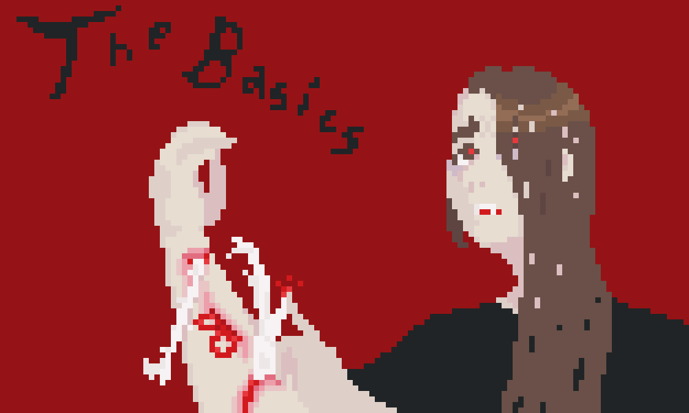 「#pixelart of my vtm larp character Thorn」|zin | 5/6 SLOTS OPENのイラスト