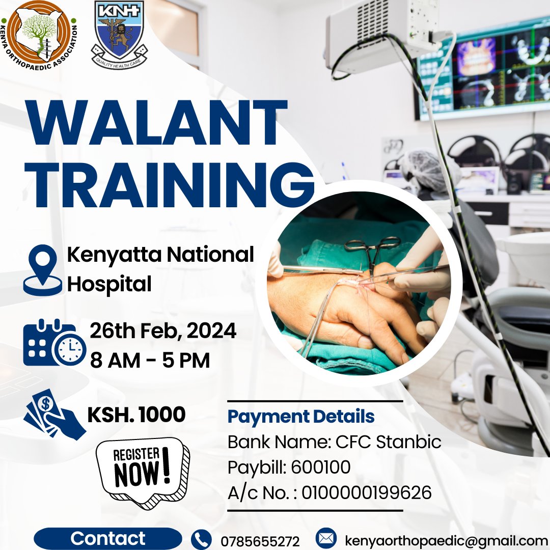 📣 Calling all aspiring surgeons! Join our #WALANTTrainingCourse to level up your skills and conquer the world of surgery. 🌟

#WALANT #SurgicalSkills #MedicalEducation #HealthcareHeroes