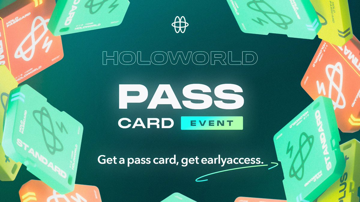 1/ Introducing Holoworld Rewards! We are launching a reward program for Holoworld’s earliest users. Here’s how Holoworld Genesis Passes work and how you can participate in our event!