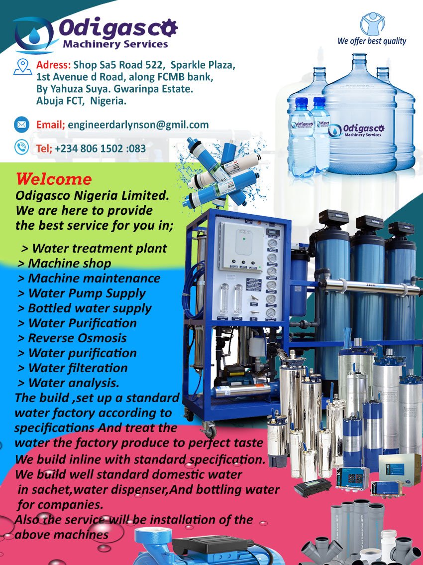 odigasco's tweet photo. "Make a splash this weekend with our water treatment services! Say goodbye to impurities and hello to a weekend filled with the purest, cleanest water. Elevate your hydration experience and let the flow of freshness begin! ๐ฆ #PureWaterWeekend #RefreshRevitalize" https://t.co/3JPKsm9pos
