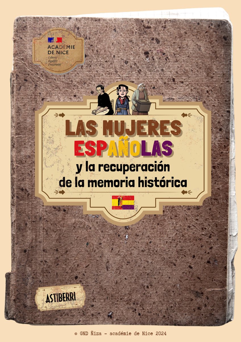 EspagnolAcNice's tweet photo. Réunion du @groupe_ac pour le projet "Las mujeres 🇪🇸 y la recuperación de la memoria histórica" ou comment restaurer la mémoire ❤️🩹💛💜
- élaboration de ressources didactiques
- organisation de la présentation du projet le 2️⃣2️⃣ mai au @CoIV_LIV_CIV @CIV_FRANCE
#romansgraphiques📚 https://t.co/5du2XukeVF