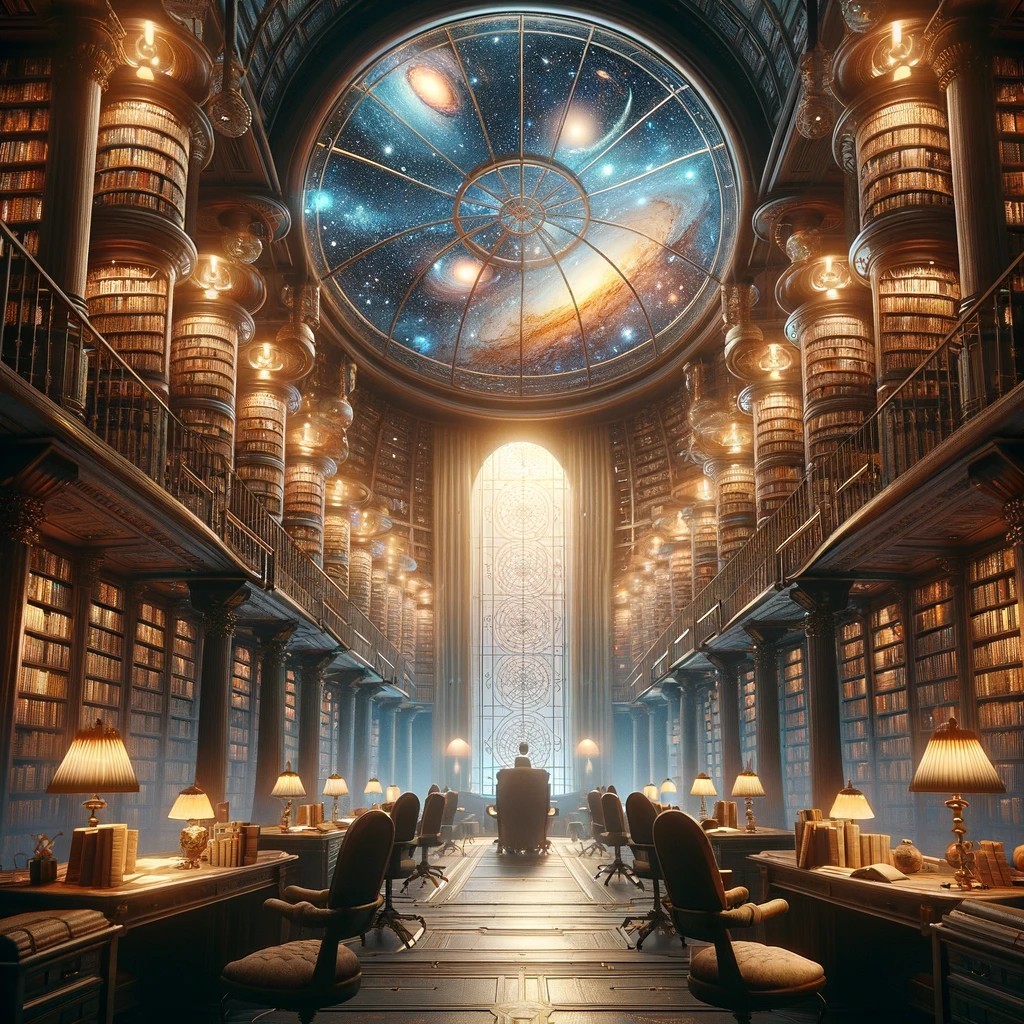 AI_Made_Artwork's tweet image. Explore the universe from the comfort of a library that touches the stars. 🌠📖
#CosmicLibrary #GalacticArt #StarlitReading #SciFiFantasy #BookHeaven #AIart