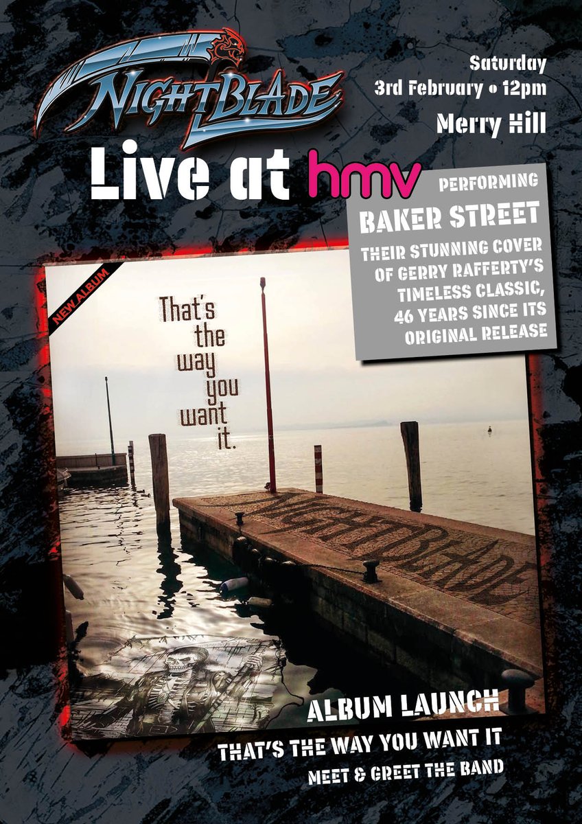 *** GIG ALERT!!! *** 12noon, Saturday February 3rd @ HMV Merry Hill. Who's coming out to play!?!