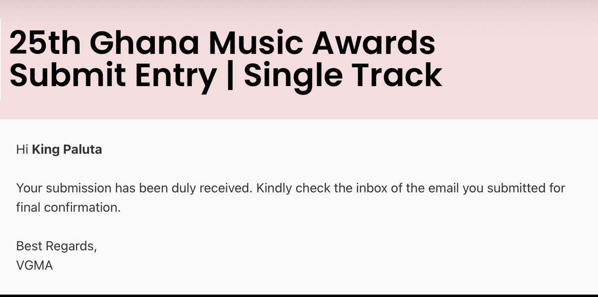 KingPalutaMusic's tweet photo. 🚨 I had my breakthrough Last year 2023 and God did his Magic. I just submitted my works for Consideration at this year’s @ghmusicawards .
My people, thank You for coming on this Journey with me, let’s win together.
#Asuo !!
cc @CharterhouseGH https://t.co/BWliZAl59W