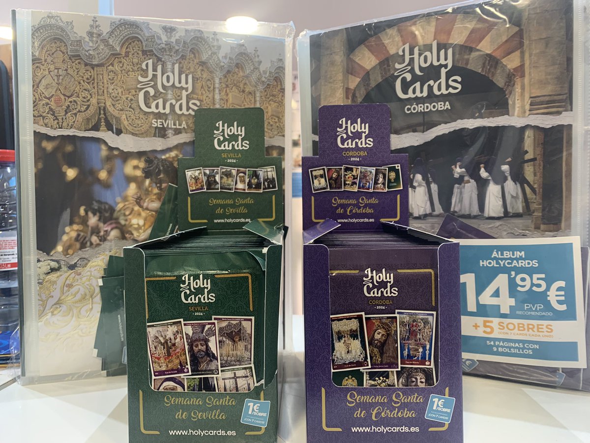 #HolyCards de Sevilla y Cordoba disponibles en <a href="/Boqueron_deoro/">BoquerondeOro</a>
