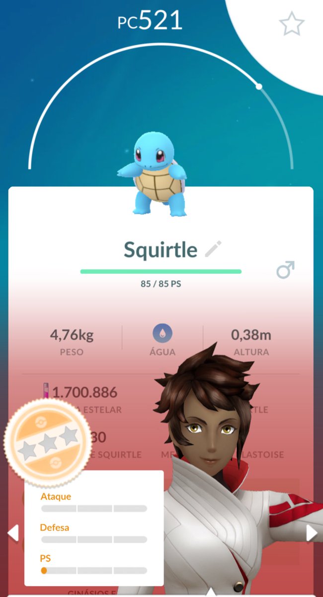 hallexus7493's tweet photo. Quase Nundo….
Vai virar doce….
#Pokemon #PokemonGO #PokemonGOApp #nundopokemon https://t.co/WrsPQThRVK
