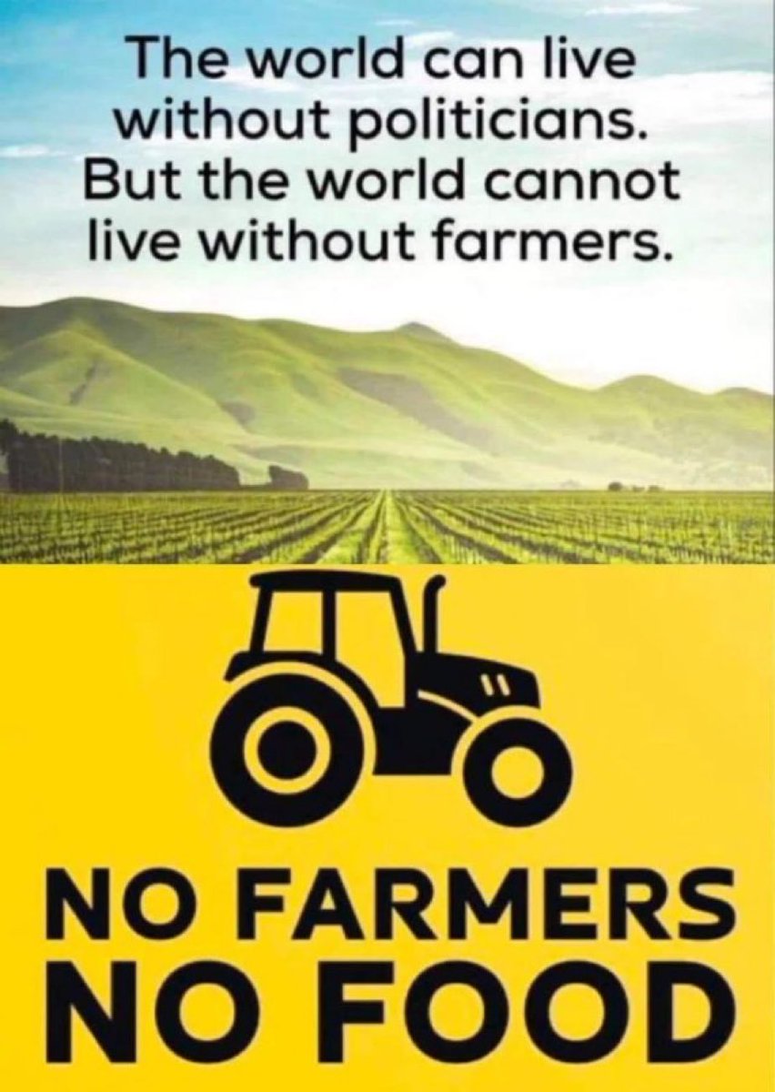 No Farmers, No Food tweet media