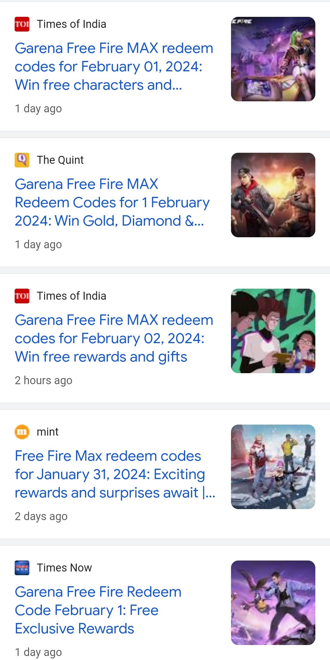 Garena free fire max redeem codes Feb 25 February 2024 daily free rewards