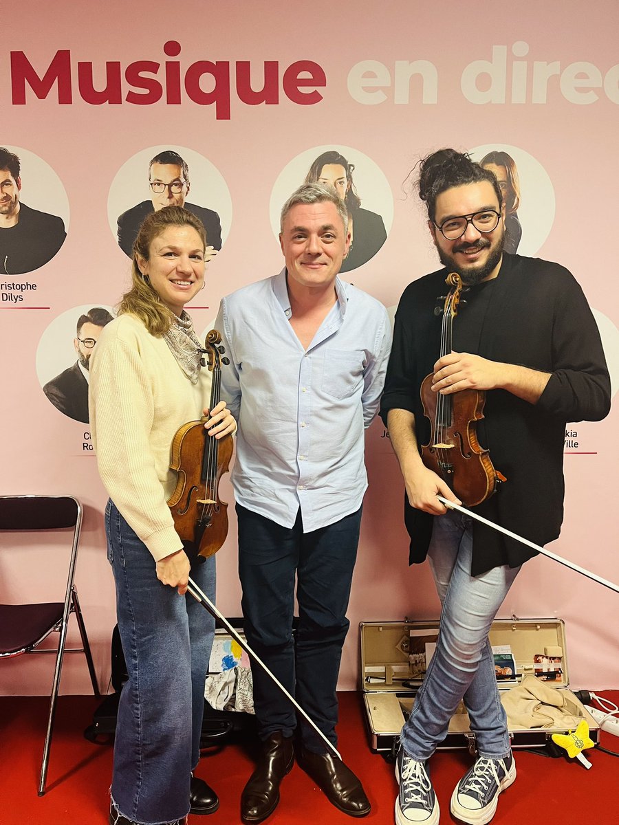 stephanegrant's tweet photo. Une superbe matinale de #FranceMusique pour débuter la 30ème édition de la @fjdenantes !🤩

https://t.co/SPlapIUuJy https://t.co/4OSz9Xlfx4