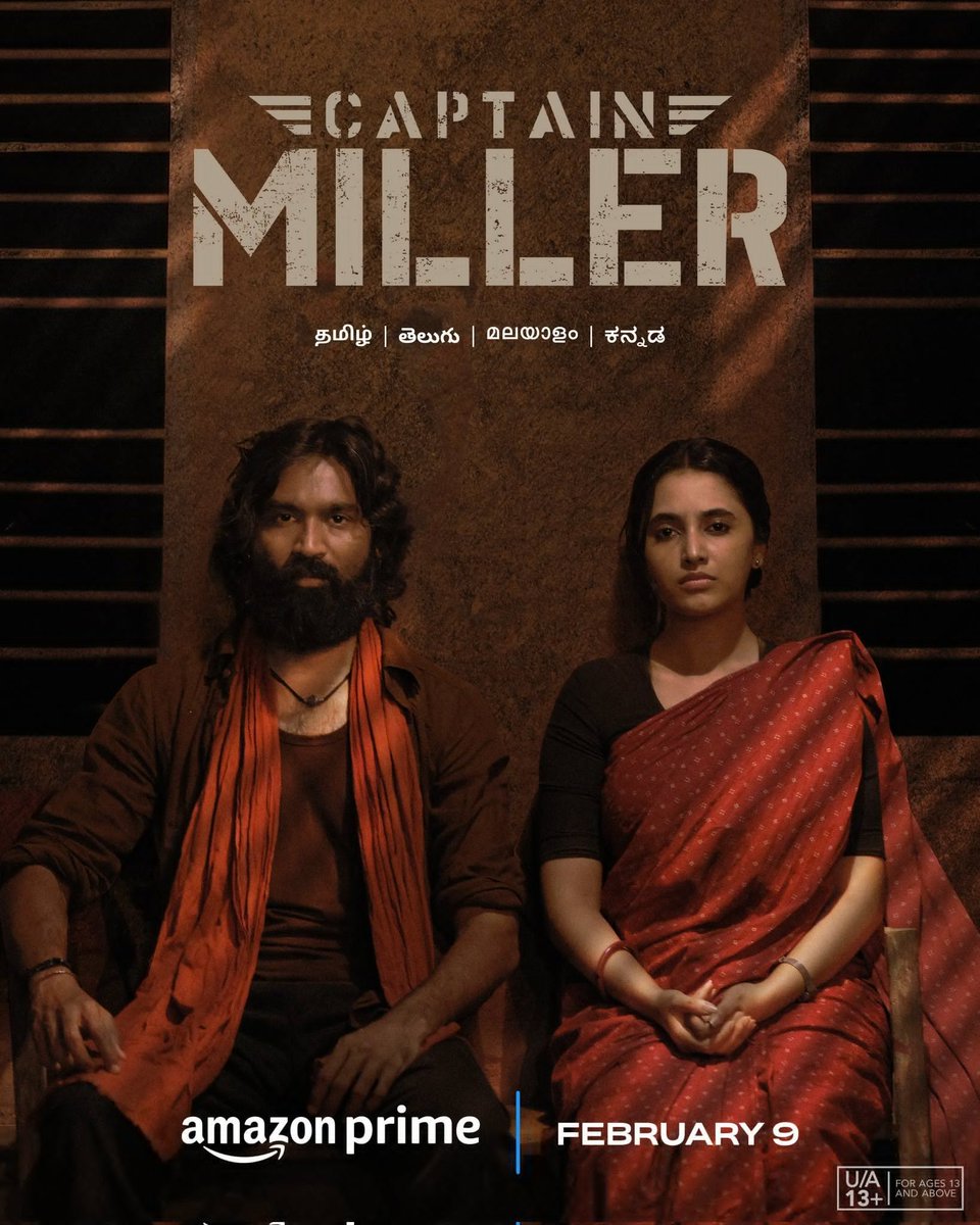 see_bolly's tweet photo. #CaptainMiller will be streaming from Feb 9 on AMAZON PRIME https://t.co/h8YTKdEUYm