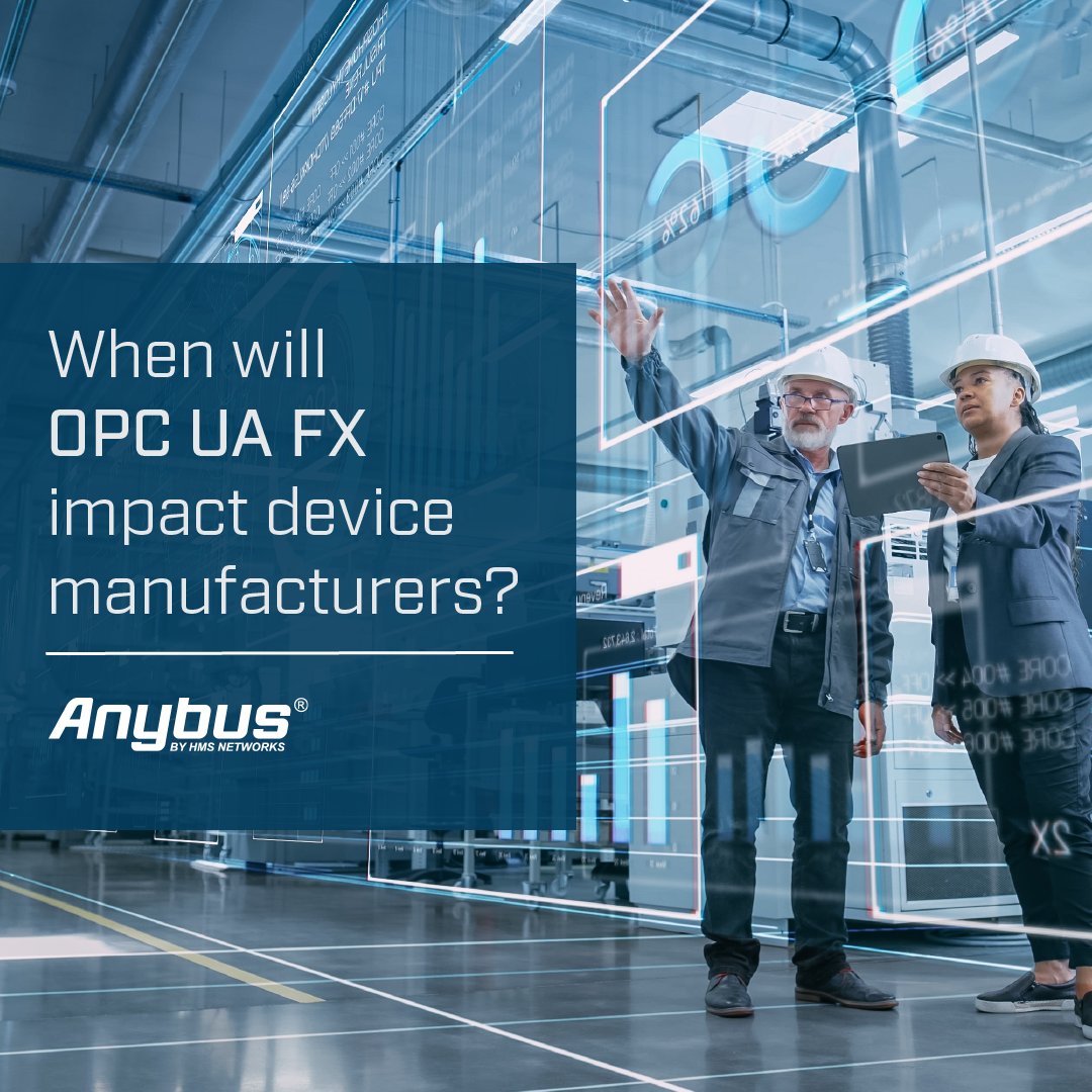Want to learn more about OPC UA FX? Read our latest article to gain a deeper understanding of what's happening with OPC UA FX and when it will impact device manufacturers. 🌐 anybus.com/about-us/news/… #technologies #IIoT