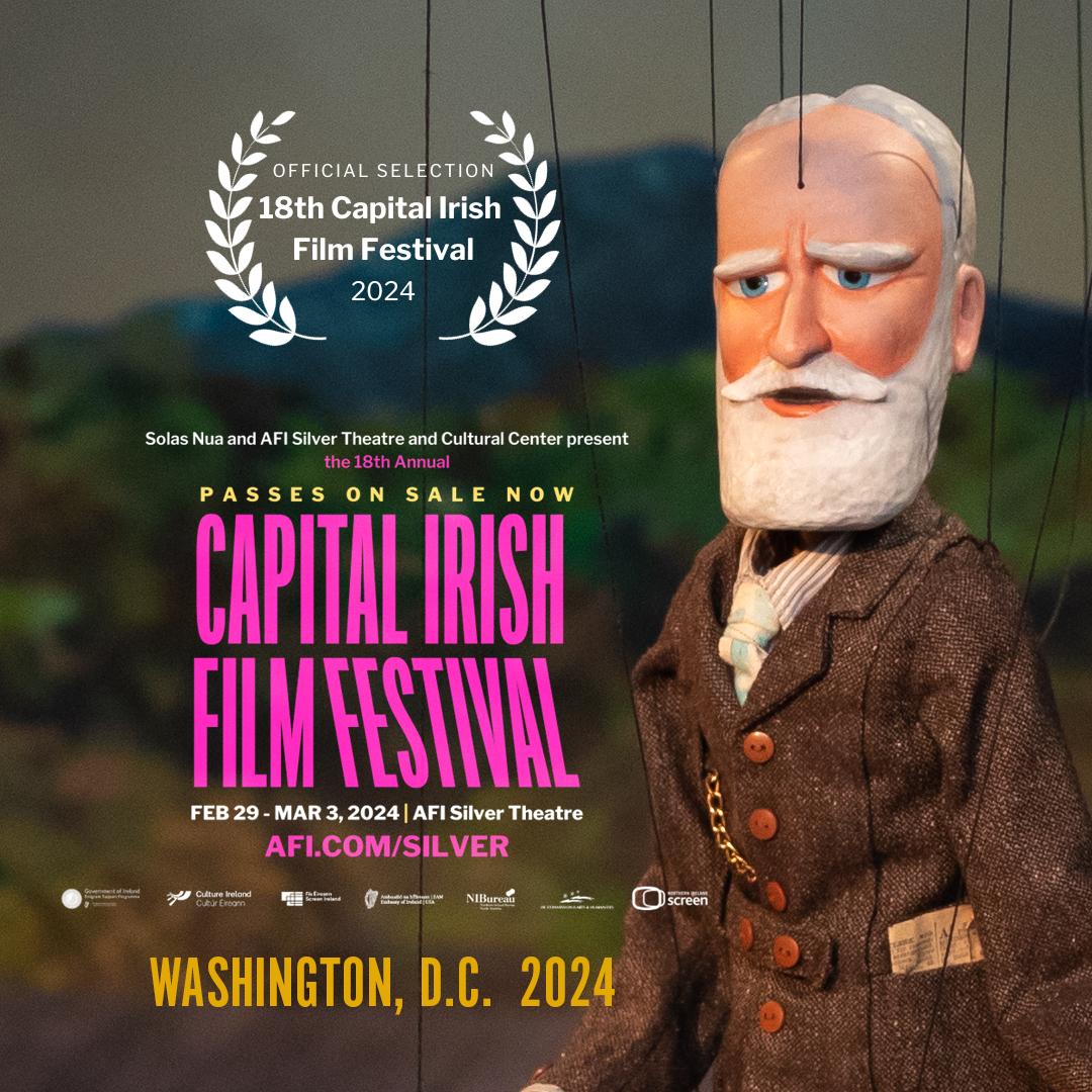 ShavFilm's tweet photo. ‘Shakes Versus Shav’ get its first outing in North America this month at the Capital Irish Film Festival in Washington DC. And it’s in great company with 17 feature films and 20 short films from other Irish filmmakers. #capitalirishfilmfestival
#Shaw #Shakespeare #puppetry #film https://t.co/Wub7uPxLRY
