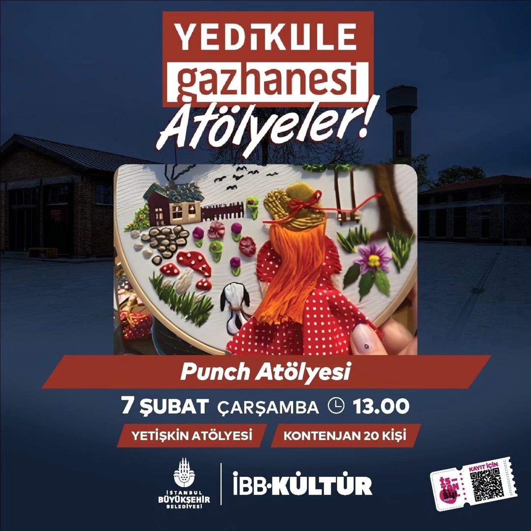 Hakan__Coskun's tweet photo. İBB Yedikule Gazhanesi’nde atölyeler tüm hızıyla devam ediyor!

📌 Etkinlikler ücretsizdir!
Sınırlı sayıda kontenjanı bulunan ücretsiz atölyelere katılmak için biletinizi şimdi İstanbul Senin uygulaması https://t.co/yim7HSbiF2 üzerinden temin edebilirsiniz. https://t.co/lENKvPmx3h