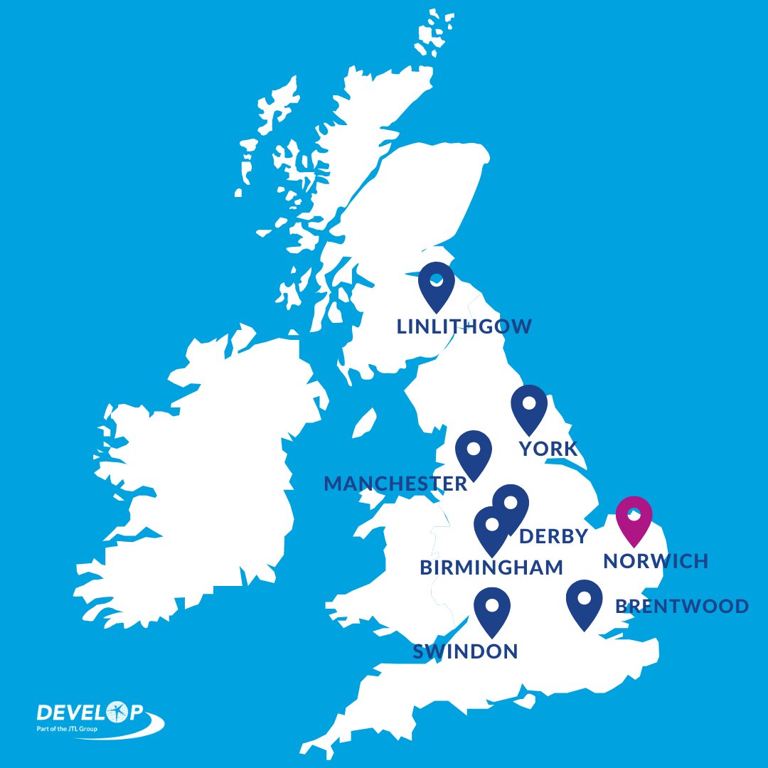 DevelopTraining's tweet image. Looking for NRSWA Streetworks training in East Anglia? We're now delivering our full range of courses at our brand new Norwich centre.

View all courses: bit.ly/3SIVaJd

Download Norwich centre brochure: bit.ly/3SF9W3s

#streetworks #NRSWA #Norwich
