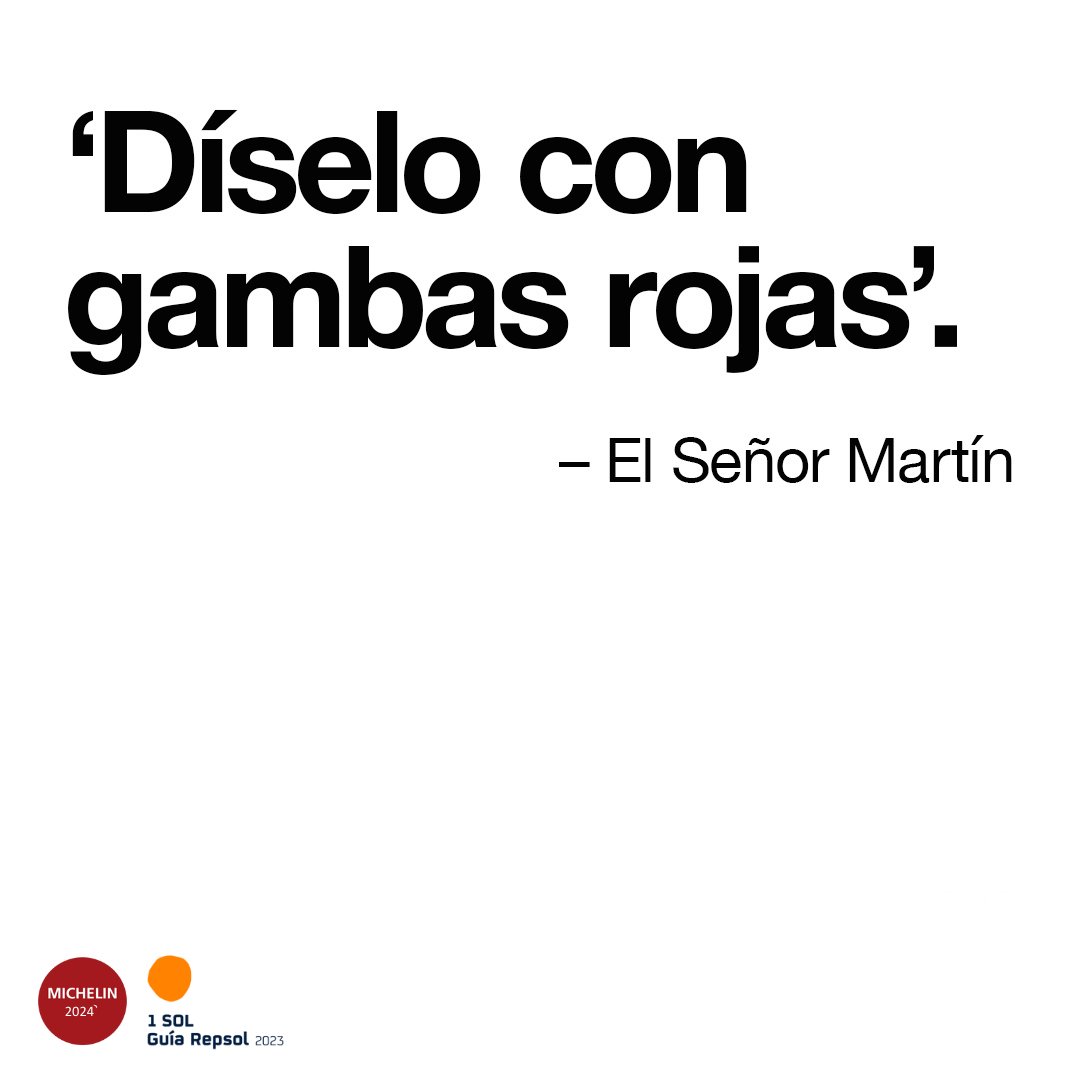 En El Señor Martín no prometemos amor eterno, pero nuestras gambas rojas... esas sí que no fallan. Este #14defebrero, reserva tu mesa y deja que la magia del mar haga el resto.

#elseñormartin #GambaRoja #SanValentin #productodemar
#mejorpescadodemadrid #elsrmartin
