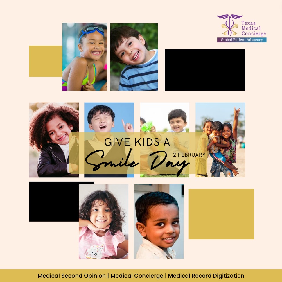ConciergeTexas's tweet photo. "Bringing joy to little faces on #GiveKidsASmileDay! 😄✨ Today, let's spread love, laughter, and kindness. Whether it's a goofy joke, a funny face, or a simple act of kindness, let's make their day a little brighter. Share a smile, make a difference! 💖 #SmileDay #SpreadJoy" https://t.co/Y0TQWK12xr