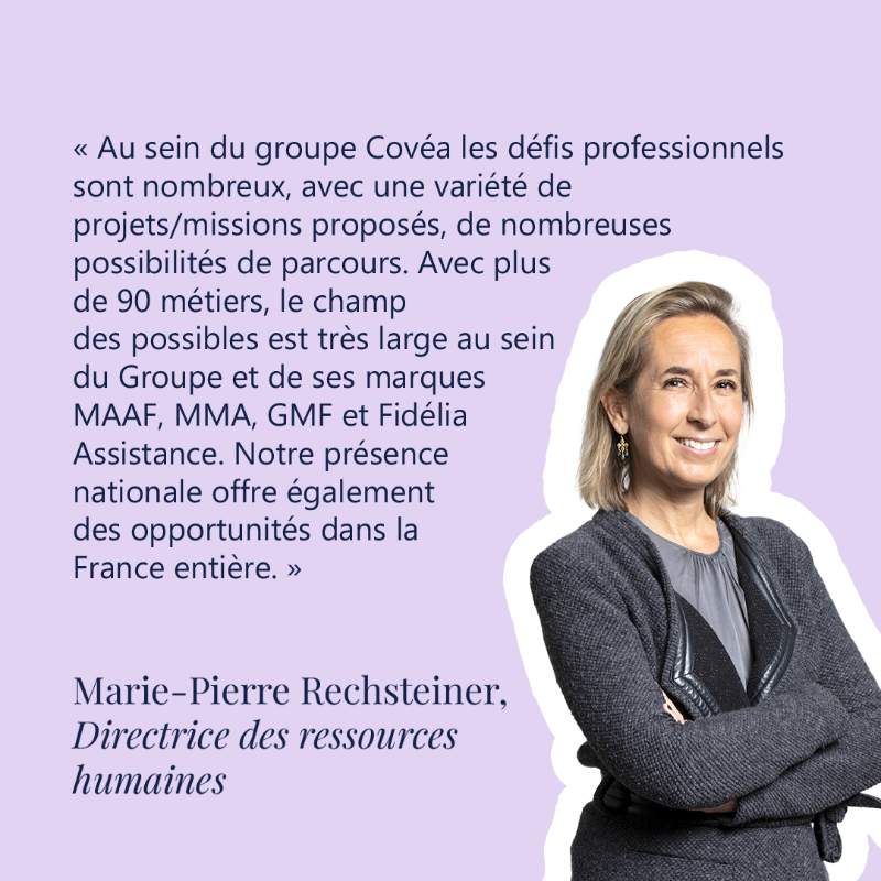 groupecovea's tweet photo. Nous recrutons 3️⃣ 8️⃣0️⃣0️⃣ collaborateurs en 2024 dans de nombreux domaines ! 
Envie de rejoindre notre Groupe et ses marques @MAAFAssurances, @MMAssurances, @GMF_assurances et Fidélia Assistance ? Découvrez nos offres 👇