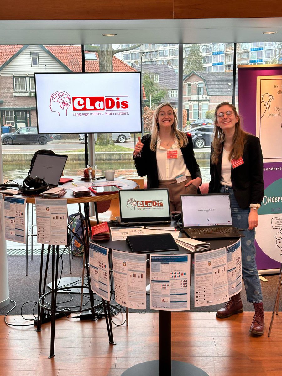 Neurolinguistics @ UG (@ugneuroling) on Twitter photo Today you can learn more about our CLaDis lab (PI <a href="/VaniaDeAguiar/">VĂąnia de Aguiar</a>) at #TOScongres organized by #TOScentraal
If youâre there, visit their stand and sign up to participate in their projects. Not at the event? Just check the brand new website: cladislab.com Today you can learn more about our CLaDis lab (PI <a href="/VaniaDeAguiar/">VĂąnia de Aguiar</a>) at #TOScongres organized by #TOScentraal
If youâre there, visit their stand and sign up to participate in their projects. Not at the event? Just check the brand new website: cladislab.com