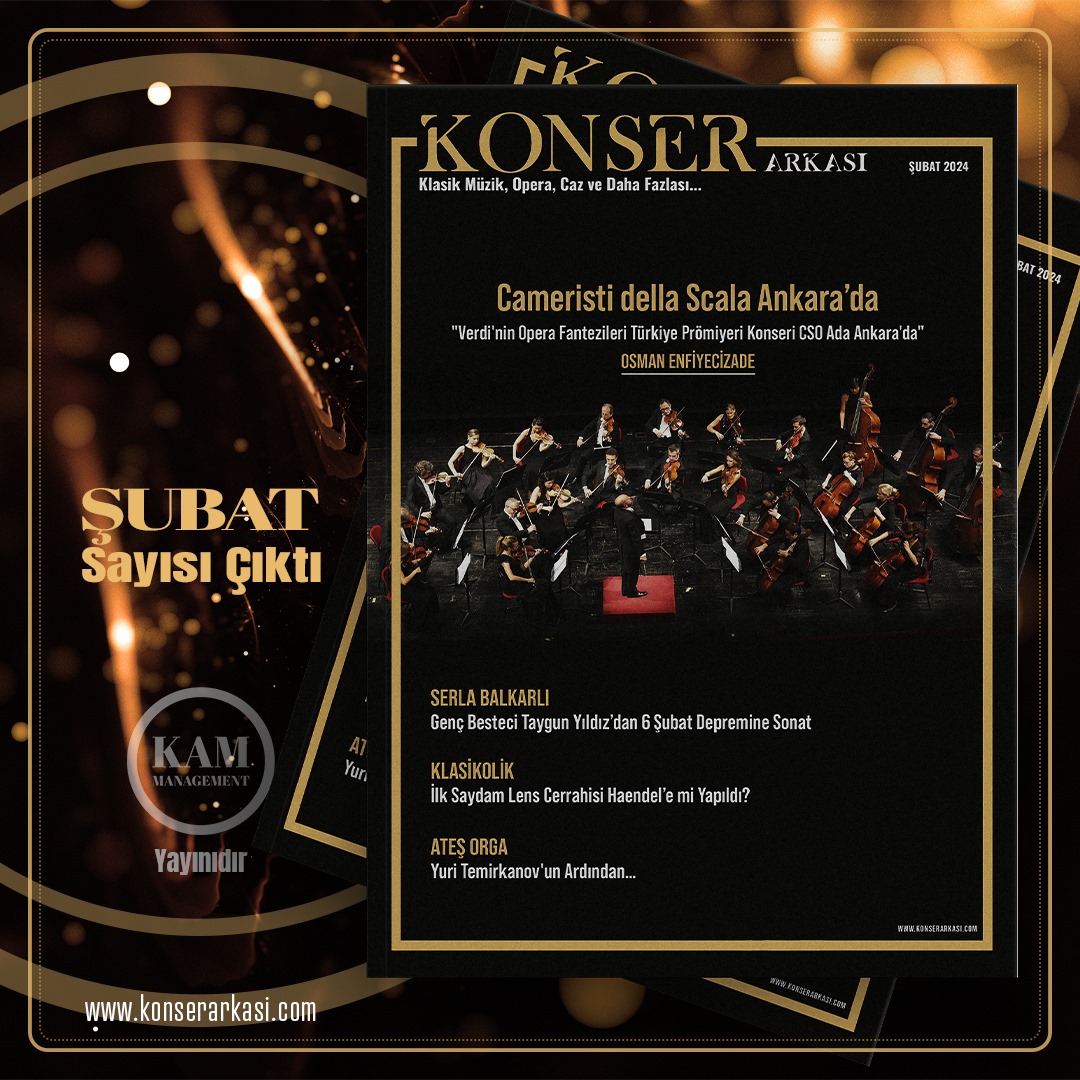 ✨🎶✨ KONSER ARKASI MÜZİK DERGİSİ ŞUBAT 2024 SAYISI YAYINDA ✨🎶✨

konserarkasi.com/3d-flip-book/s…

Kayıtsız, ücretsiz dergimizi keyifle okumanız dileğiyle...