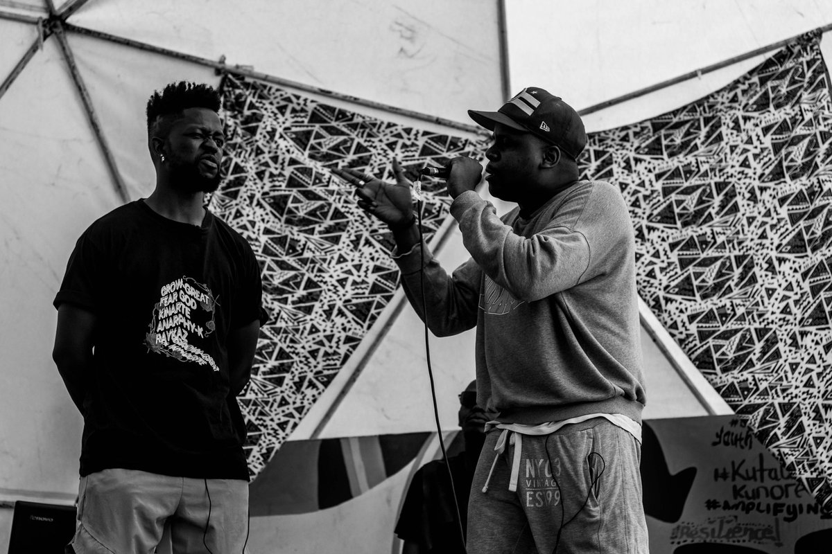 ForTheCulture50's tweet photo. The Roots and Roof of the hip hop culture had a baby. He lives here with a mandate to carry on tradition. #ForTheCulture #BarsOnBars https://t.co/Xu7cc8QiSW