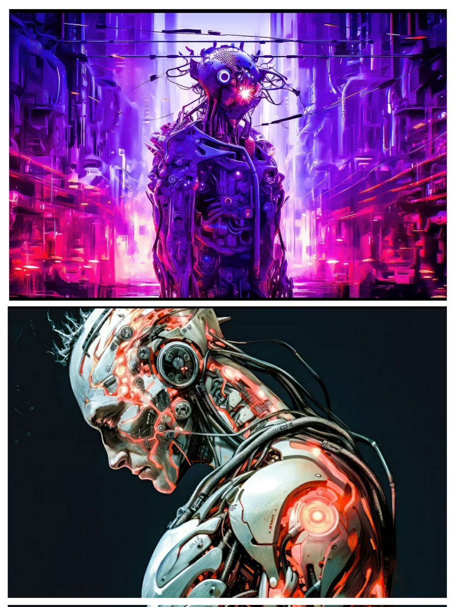 <a href="/cyberneticharts/">Cybernetic ℏarts</a> Minted a couple of beautiful NFT art pieces yesterday🔥
I couldn't miss this collection. Keep up the good work 🦾 
#HBARNFTs