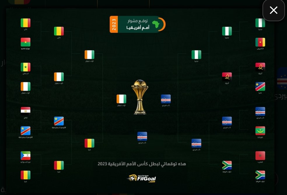 petroomda97's tweet photo. @FilGoal نص النهائي :
نيچيريا - كاب ڤيردي
كوت ديڤوار - غينيا

النهائي
كاب ڤيردي - كوت ديڤوار

البطل:
كاب ڤيردي https://t.co/mx6QCVzXgS