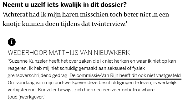 lmarrichiuso's tweet photo. @VanMetje #VanRijnFaal: Van Rijn laat Matthijs nog steeds er mee wegkomen.
Matthijs kan het gratis ontkennen. https://t.co/HTKI3eyq1n