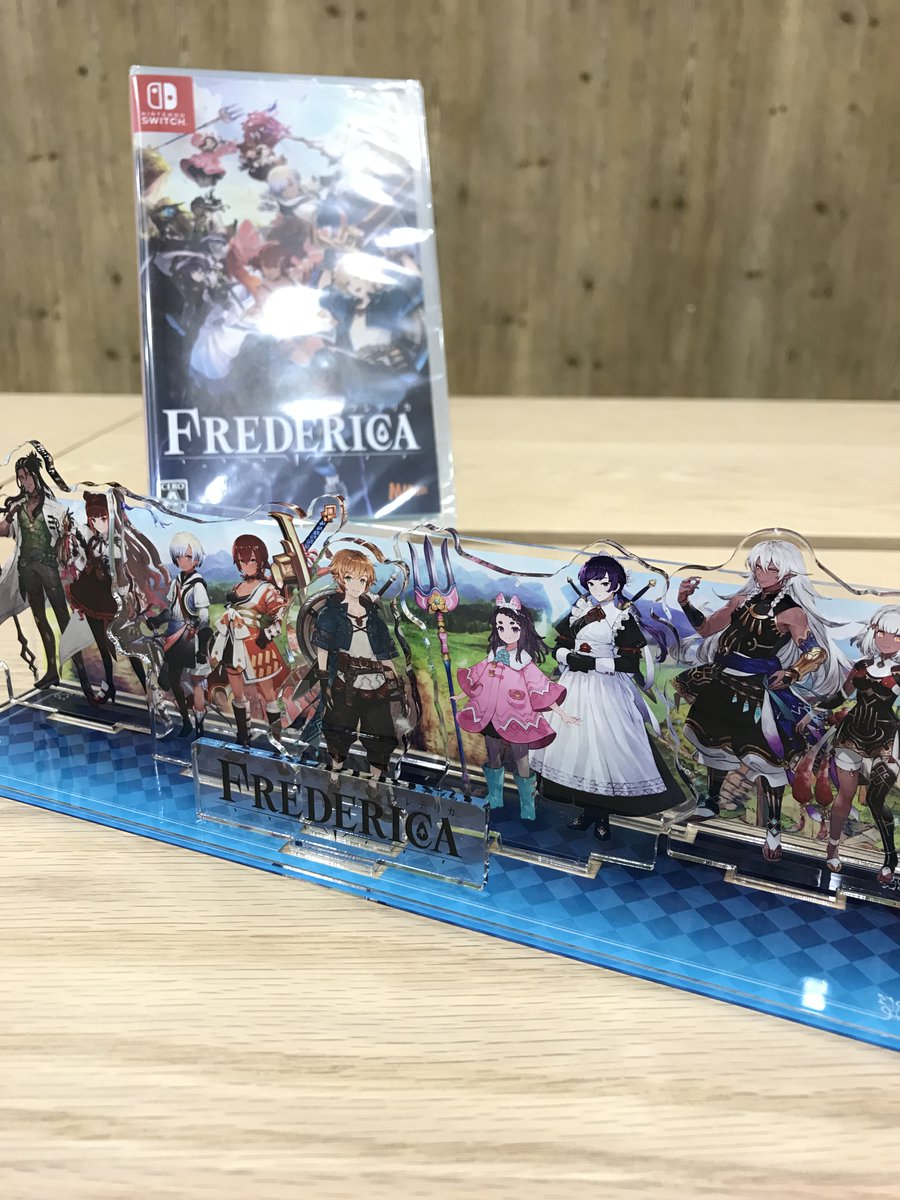✨『FREDERICA（フレデリカ）』新作グッズ発売✨

eeo Storeさんから発売中のアクリルジオラマをご紹介！
お好みで配置を変えることもできます🎵

他にもグッズが盛りだくさん！ぜひチェックしてみてください👀
eeo.today/store/101/titl…

#7レデリカ