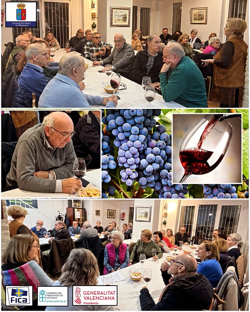Buenísima e interesantísima la cata de vinos de uva Monastrell Valenciana, el 26 de enero, en nuestra CdA, con nuestras socias enólogas Inma y Yolanda. 
<a href="/FICA_oficial/">FICA</a>