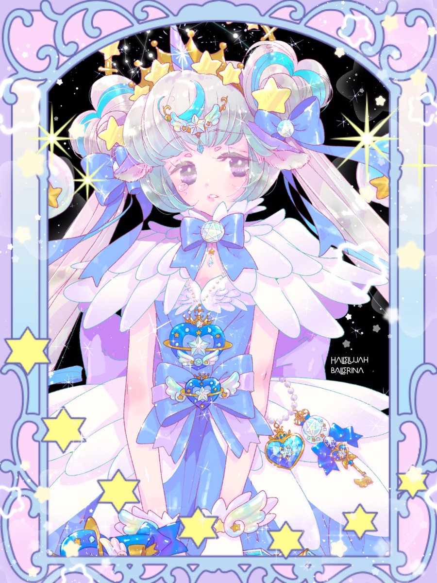 rezyna0209's tweet photo. #みんなこういう青が好きなんでしょ

青色の魔法少女🩵💙🌃🪽✨ https://t.co/icR87ok8Fn