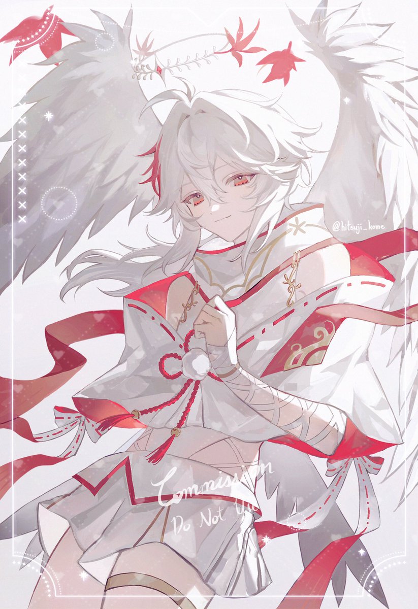 hitsuji_kome's tweet photo. 天使paro https://t.co/850sEZE9uW