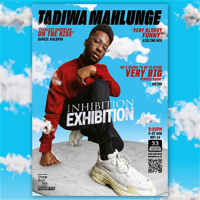 See @tadiwamahlunge who critics have called “one of the country’s top new acts” as he brings his hit Edinburgh Festival show to Leicester. Inhibition Exhibition is at @BigDiff_Venue on Wednesday bit.ly/3w9CMA7#DMUtop…