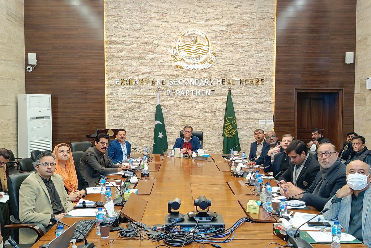 HP_GoP's tweet photo. Secretary P&SHD chaired the CEO Conference at #PSHD
Mr. Ali Jan Khan P&SHD & SH&MED along with the Special Secretary (Ops) and the Special Secretary chaired the review meeting of CEOs.
@GovtofPunjabPK
@cmopunjabpk
@CS_Punjab
@MohsinnaqviC42
#thqhospital #DHQHospital #conference https://t.co/S9QHA1xalr