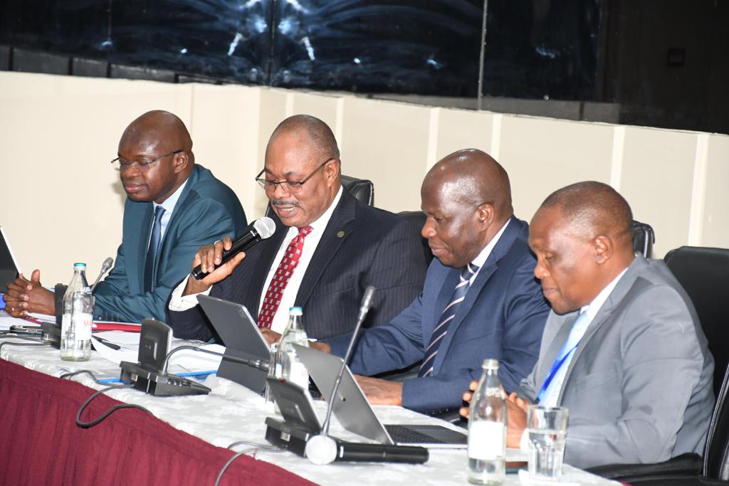 In the course of his second mission to check Kenya's preparedness to host the Annual Meetings of the @AfDB_Group, Prof.@VincentNmehiel1, the Secretary-General, engaged with several officials as well as the media. #AFDBAM2024