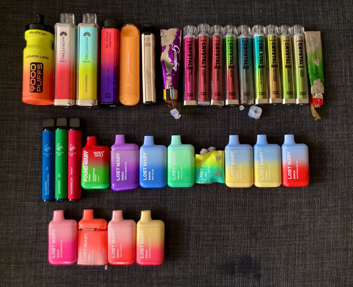 AJS77's tweet photo. Weekly disposable vape count for w/e Sunday 28 Jan 2024: 32

245,756 people have now signed the @GreenpeaceUK
 petition calling for a UK-wide disposable vape ban.

The target is 250K signatures.

If you agree, please sign &amp; RT:
https://t.co/AH4X56sj9w
#BanDisposableVapes #NoVapes https://t.co/pwIWqbWH8f