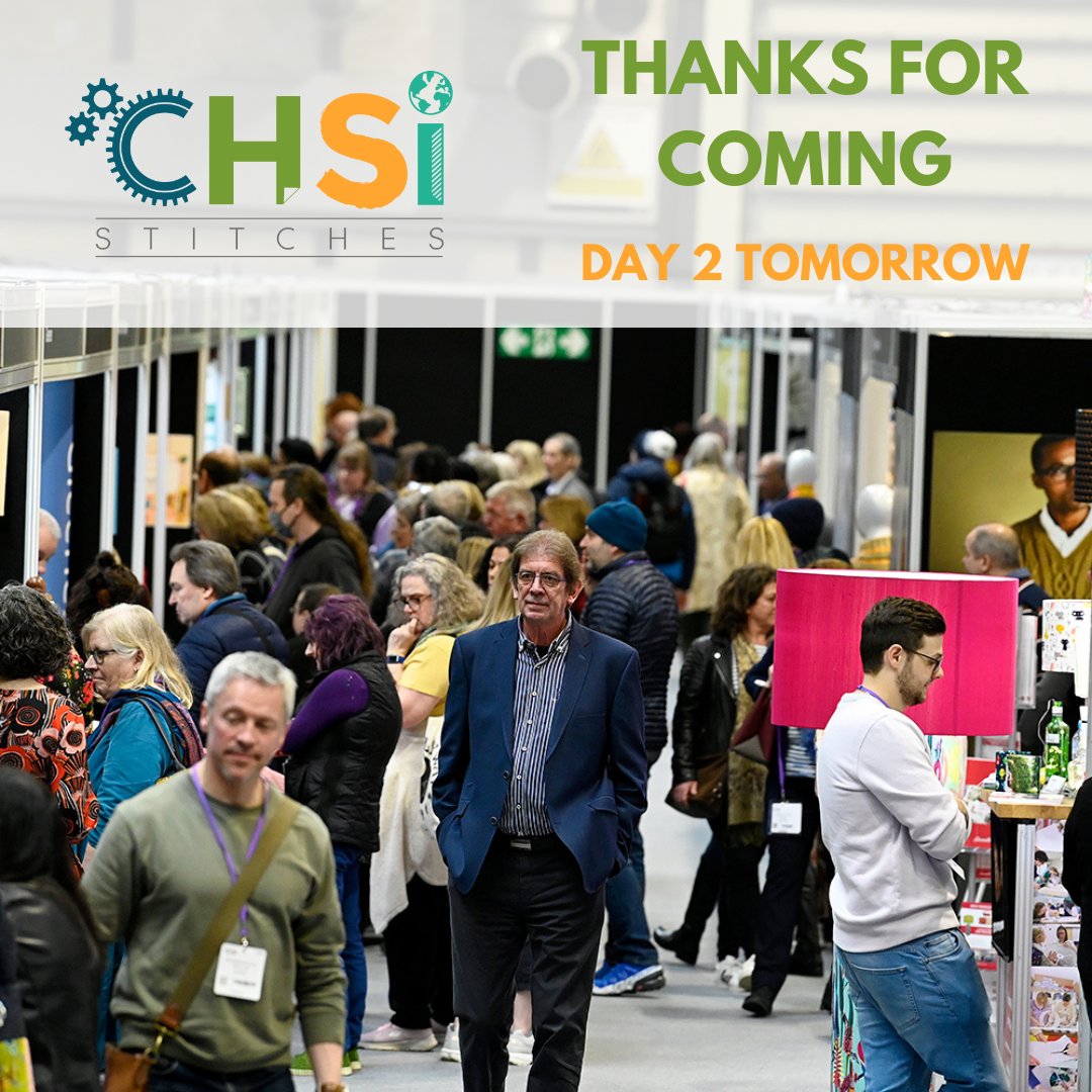 Thanks for coming along to CHSI today – see you tomorrow at 9.30 for another amazing day.