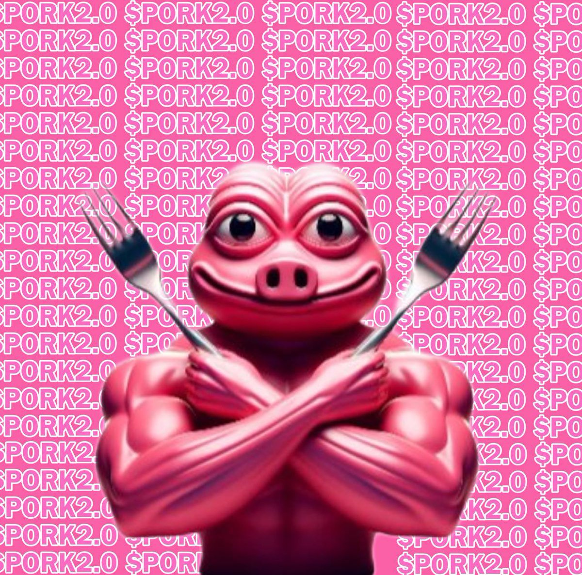 PepeForkTwoErc's tweet photo. We are $PORK and #PORK2 loyal army

Here to stay 🐸🐷

It's time to take the power back, and show the world the true power of the $PORK and $PORK 2.0  Army.  A PORK which is by the community, for the community.

#PORK2 #PORKTWO https://t.co/Pjl8KsA45q
