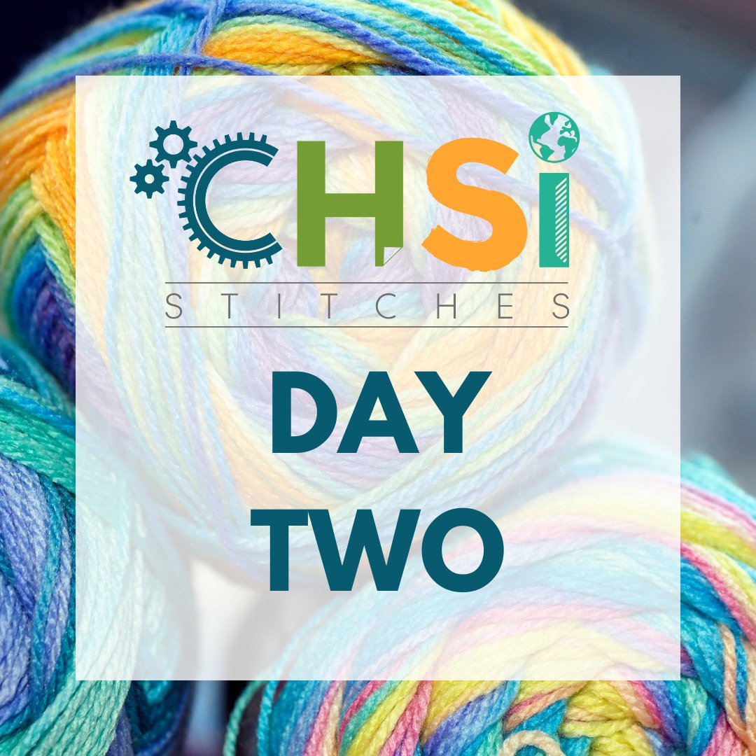 Day 2!! Another great day in store CHSI stitches – see you soon for products, tips, inspiration and industry advice.