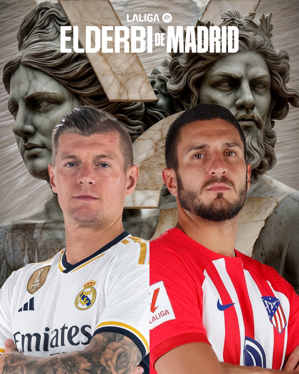 LaLiga's tweet image. 🤍 @ToniKroos 
❤️ @Koke6 

Solo puedes elegir uno: _____________.

#LALIGAEASPORTS | #RealMadridAtleti