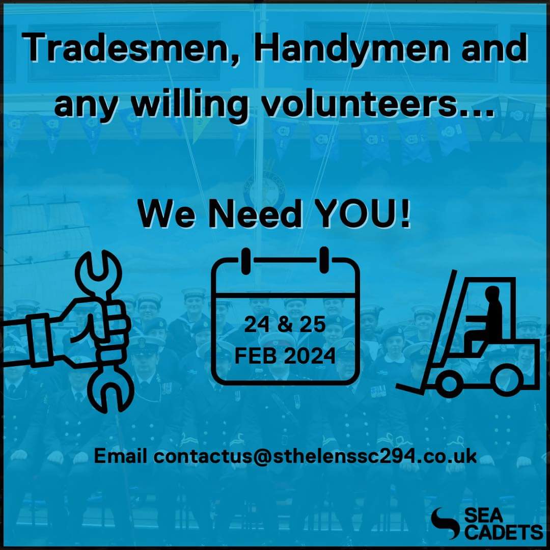 Calling all tradesmen, handymen or anyone who is willing to volunteer and help with our big unit help out! 🛠️ On the 24th & 25th February 2024 we are having a big unit help out which will include: painting, decorating, maintenance & general DIY tasks. #Help #SOS