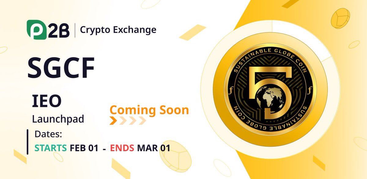 sgcfraction's tweet image. 🌱The growth of the sgcf plant has started

✅SGCF Token Launchpad launched on P2B

#cryptocurrency #sgc #exchange