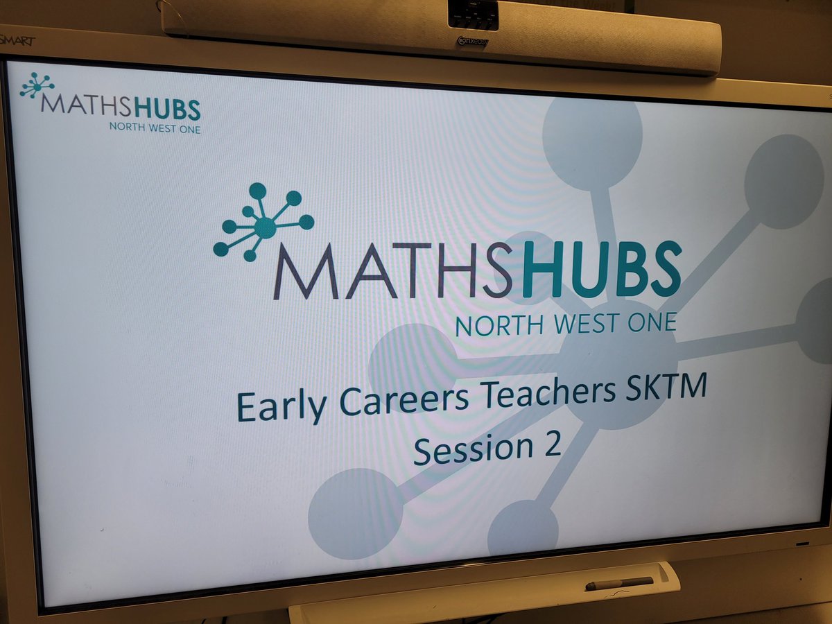 A great week out working with ECTs and TAs looking at number sense and additive reasoning.