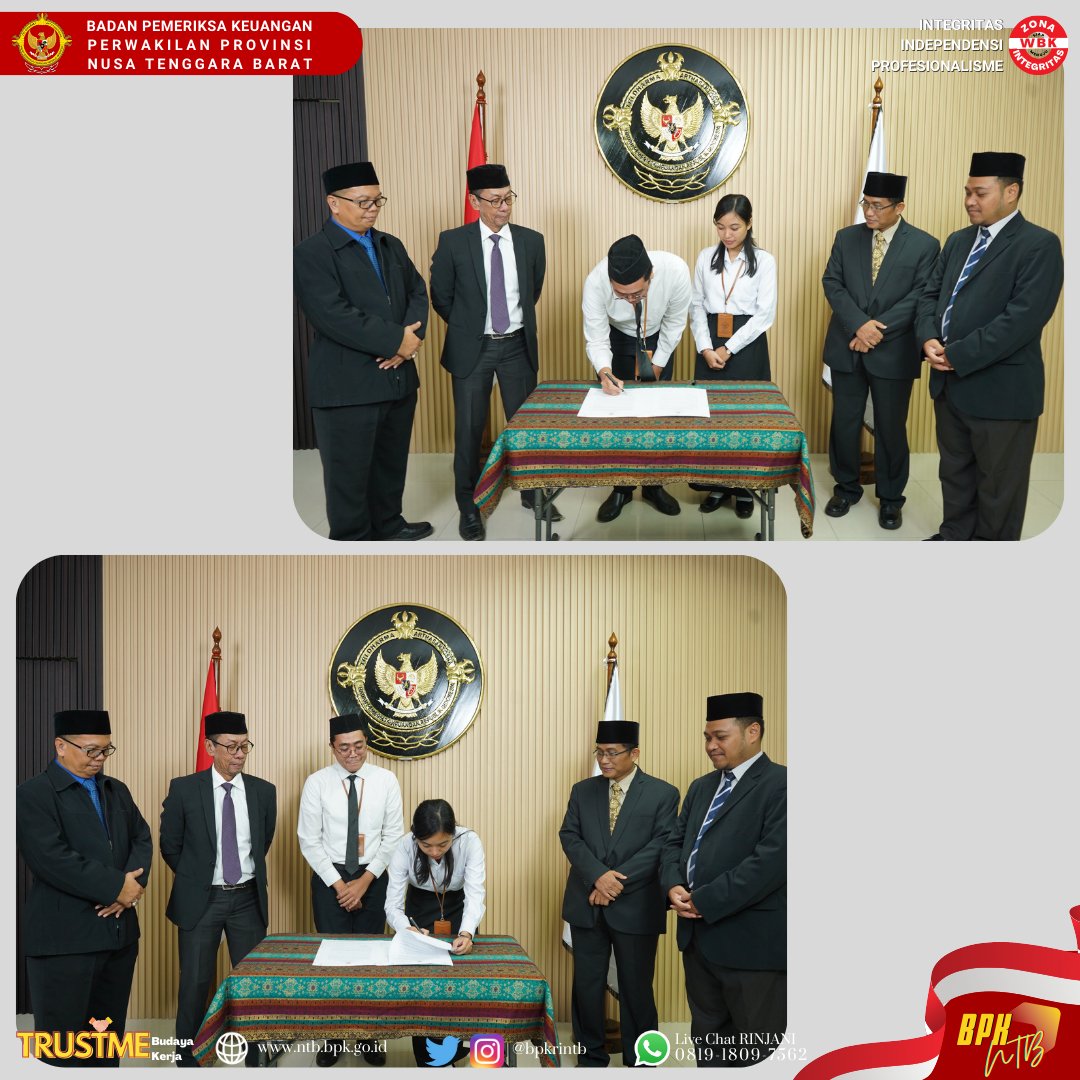 bpkrintb's tweet photo. Bahtiar Arif, Sekretaris Jenderal BPK RI menyampaikan dalam sambutannya bahwa PNS yang baru dilantik, diharapkan dalam bekerja selalu menerapkan kode etik, nilai-nilai dasar BPK “Independensi Integritas dan Profesionalisme”, mampu bekerja sama dan menghormati para senior. https://t.co/R1mhOxtOui