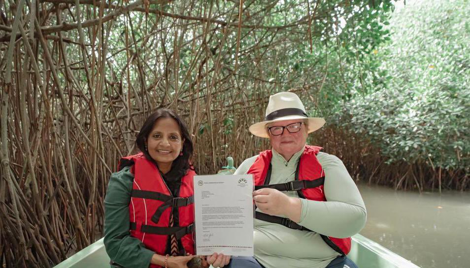 UKinIndia's tweet photo. From developing community-led monitoring tools for wetlands and mangroves in #TamilNadu to collaborating on #BlueCarbon in Gujarat as part of the @UNOceanDecade Global Programme, the UK🇬🇧 is committed to its partnership with India 🇮🇳 on climate action.

#WorldWetlandsDay https://t.co/41AgEW5ruf