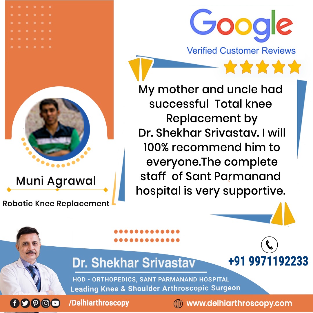 Thank you, Muni Aggarwal, for taking the time to leave a Google review. We are glad to hear about your mother's experience.  
g.co/kgs/d3L1Gor

#patients #patientsfeedback #kneepain #kneepainrelief #kneereplacementdelhi  #RoboticKneeReplacement #arthritis